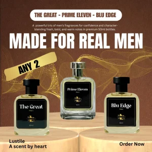 Choose Any 2 Men's Perfumes and Get a discount